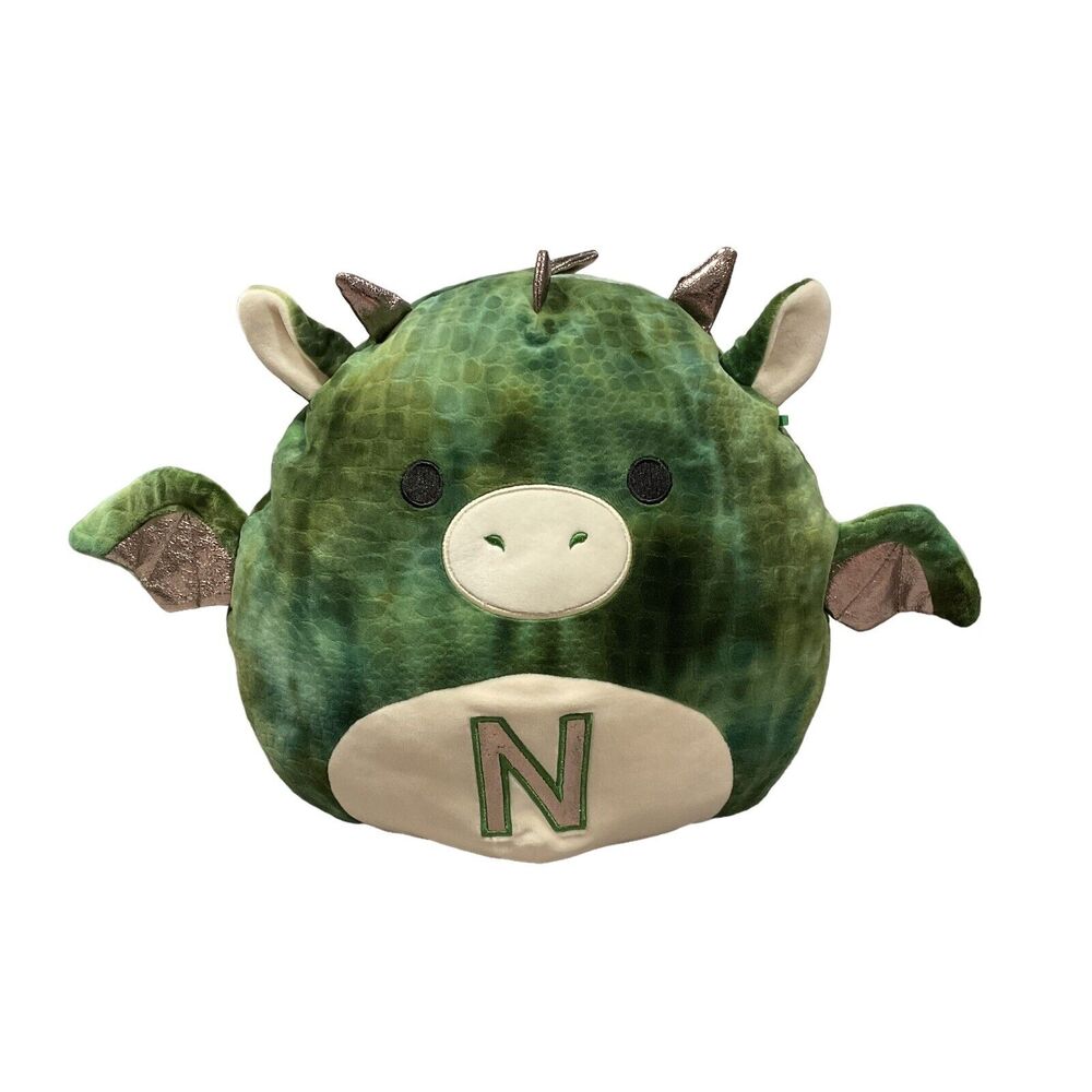 Kellytoy‎ Squishmallows "LETTER N" Duke The Dragon 12”